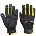Portwest Needle Resistant Gloves Level 5 Puncture Protection Black Yellow